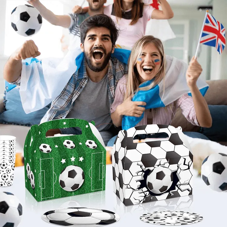 Party Favor Box | Soccer | 12 Pcs