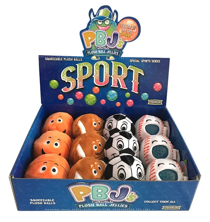 PBJ's Plush Sports Jellies