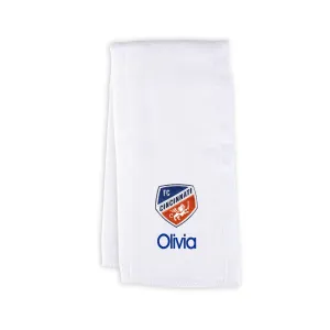 Personalized FC Cincinnati Burp Cloth