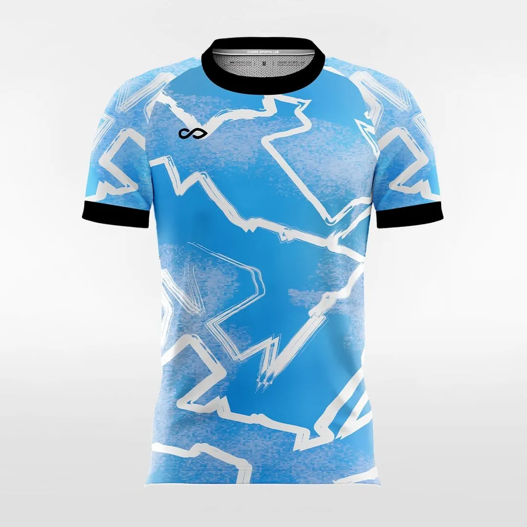 Pop Camouflage 4 - Customized Men's Sublimated Soccer Jersey