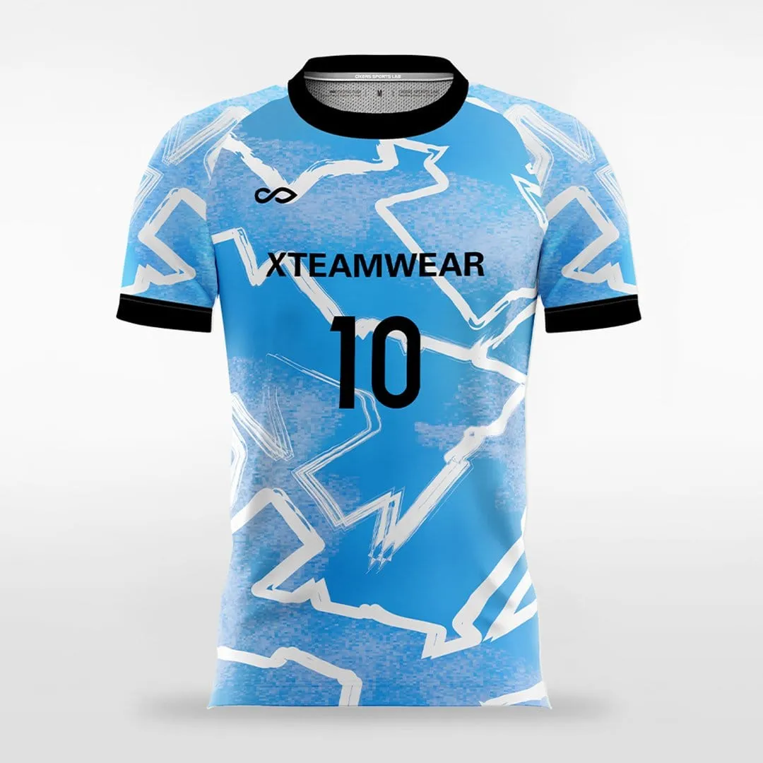 Pop Camouflage 4 - Customized Men's Sublimated Soccer Jersey