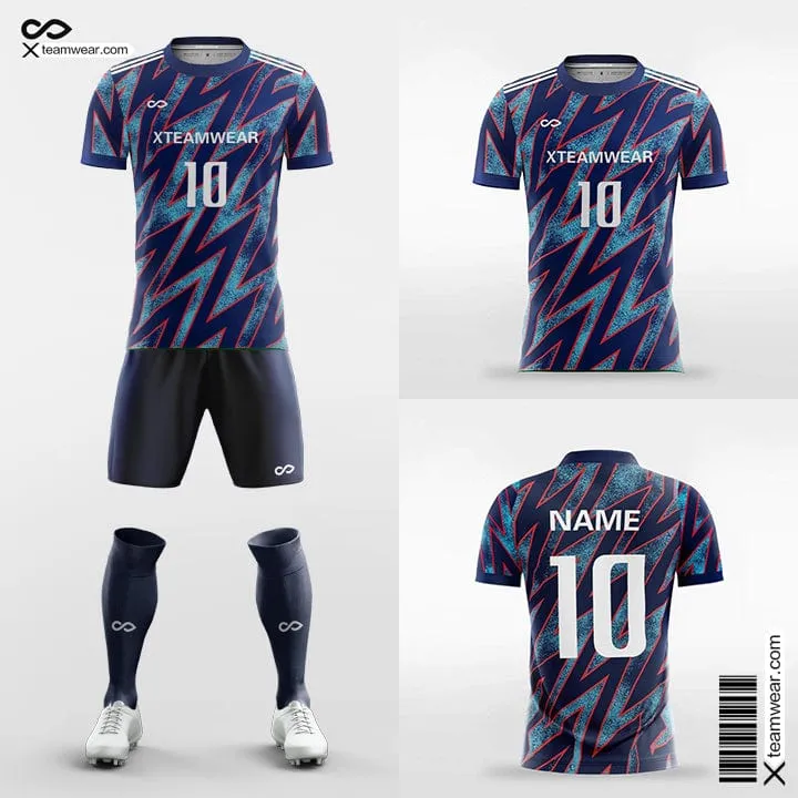 Pop Camouflage - All Over Sublimation Print Soccer Kits Short Sleeve