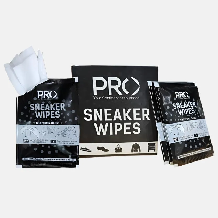 Pro Sneaker Cleaning Wipes Pack Of 20