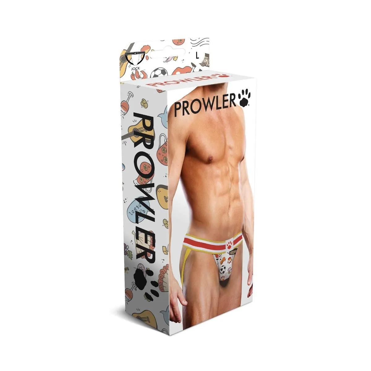 Prowler Barcelona Jock Strap Yellow Red