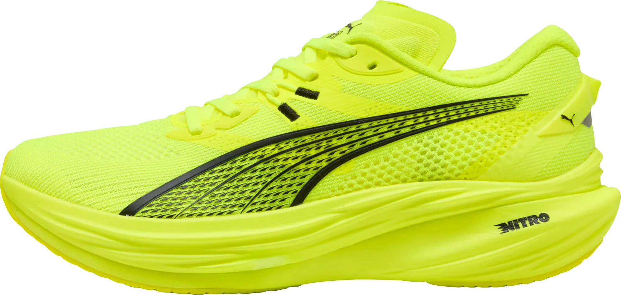 Puma Deviate Nitro 3 Mens Running Shoes - Yellow