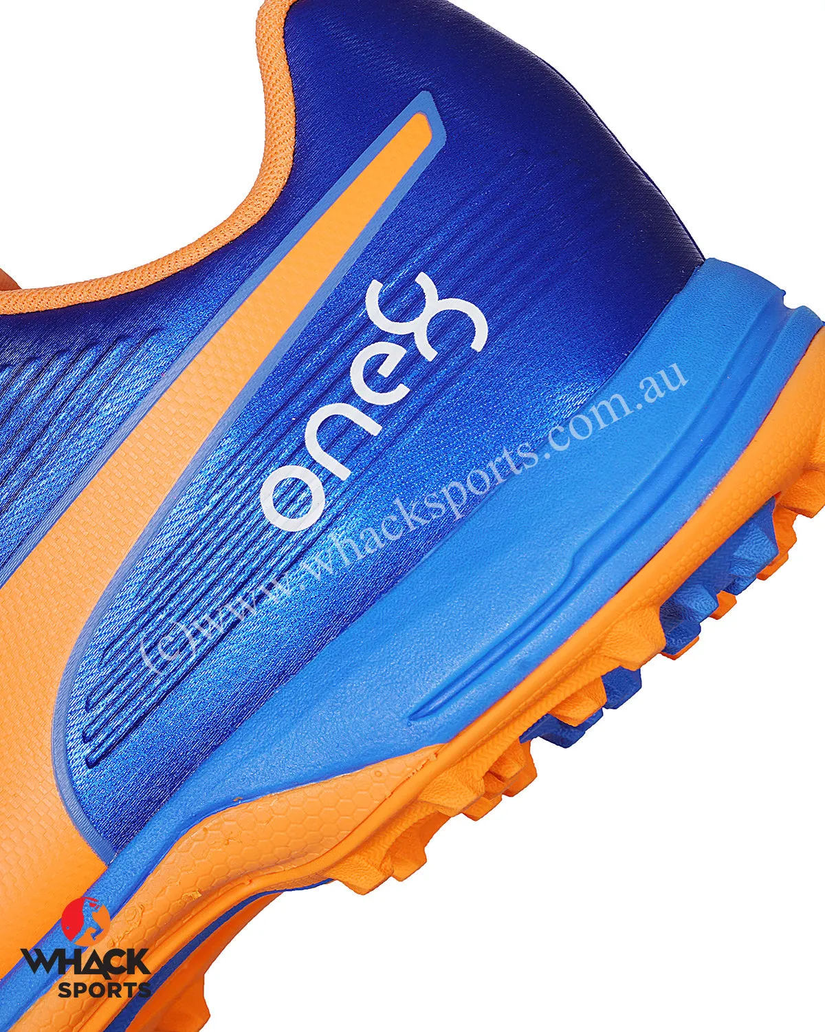 Puma FH 19 - Rubber Cricket Shoes - Bluemazing Orange Glow