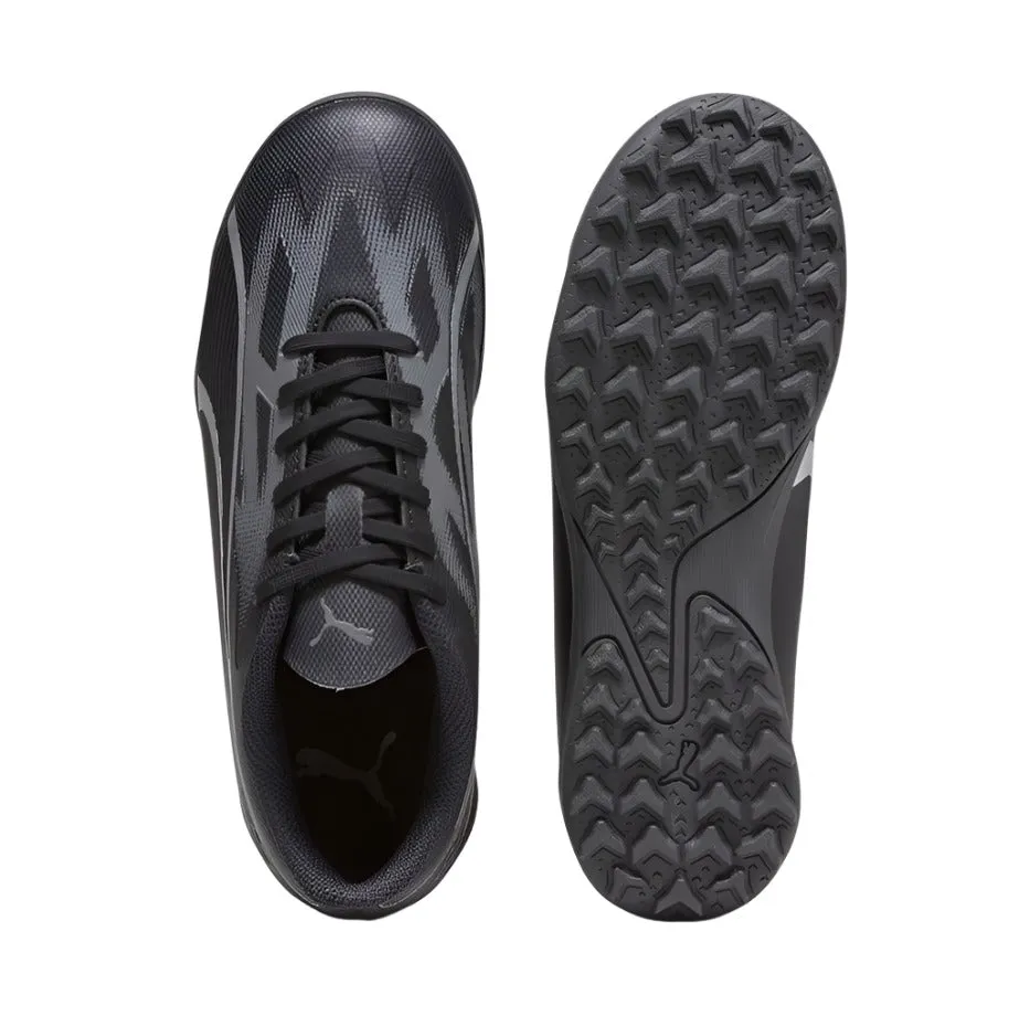 Puma Junior Ultra Play TT Football Boot Black/Asphalt