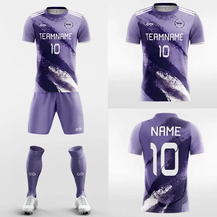 Purple Marble - Custom Soccer Jerseys Kit Sublimated Design