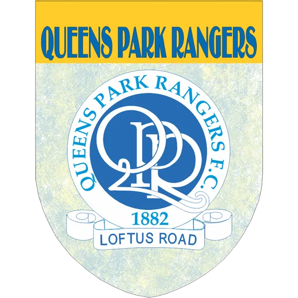 Queens Park Rangers Soccer Team Flag Shield Style