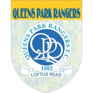 Queens Park Rangers Soccer Team Flag Shield Style