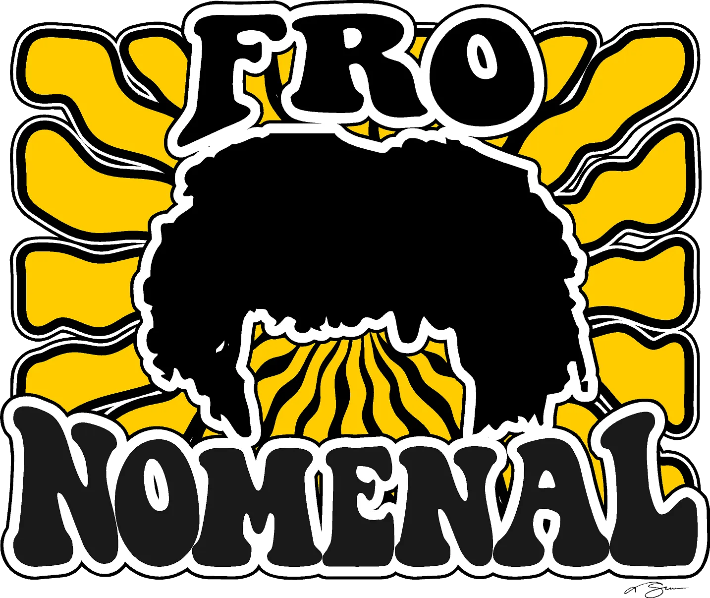 "Fro Nomenal" Super Soft Tee - Available in 2 colors!