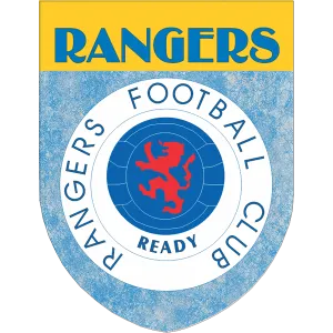 Rangers Soccer Team Flag Shield Style