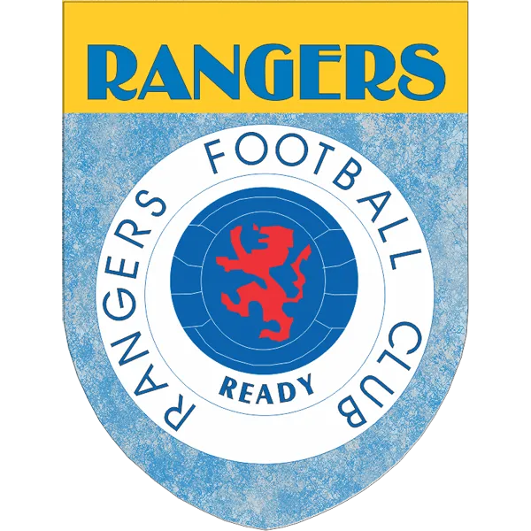 Rangers Soccer Team Flag Shield Style