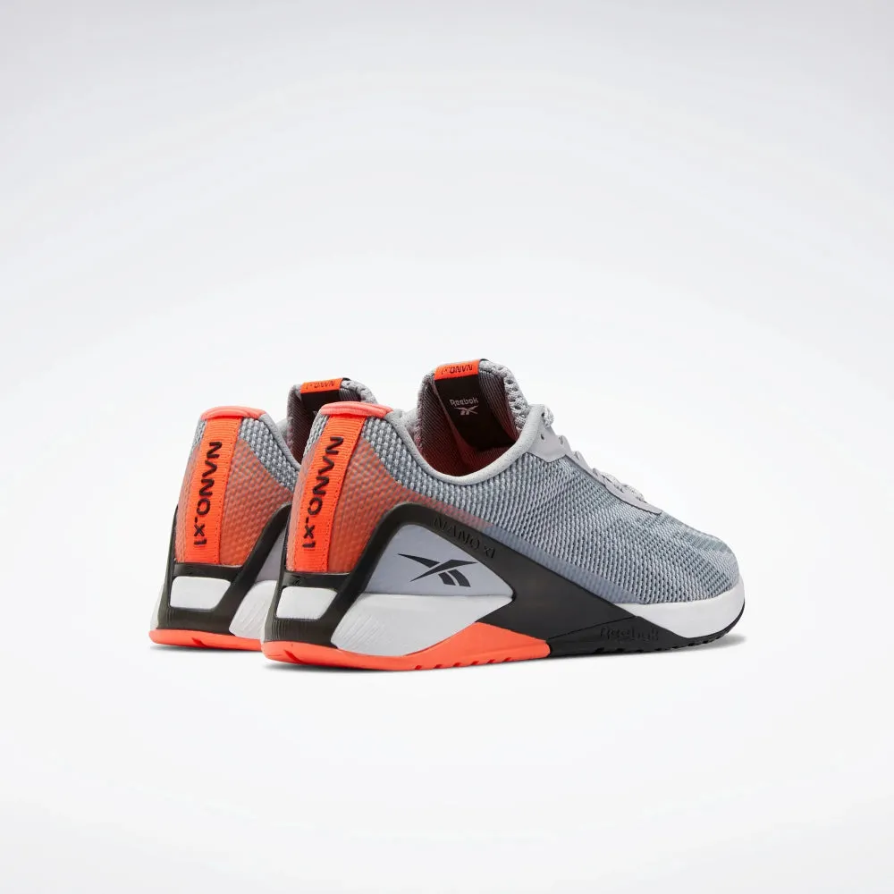 Reebok Men's Nano X1 Grit - Grey/Orange