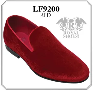 Royal Shoes Red Velvet Shoe 9200