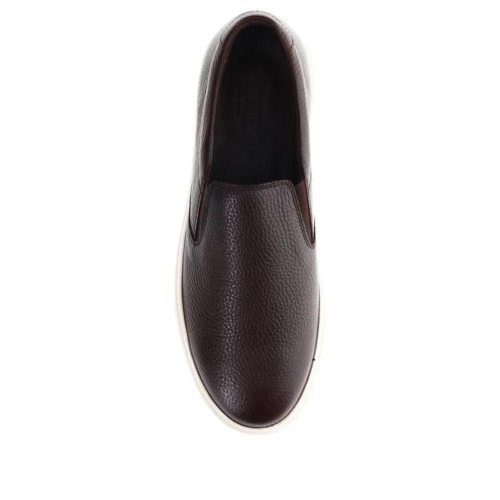 Ryden Leather Slip-On Shoes - RYDEN / 326 498