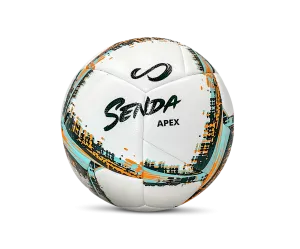 Senda Athletics Apex Match Soccer Ball - White/Orange