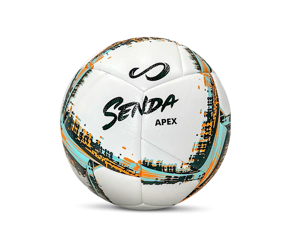 Senda Athletics Apex Match Soccer Ball - White/Orange