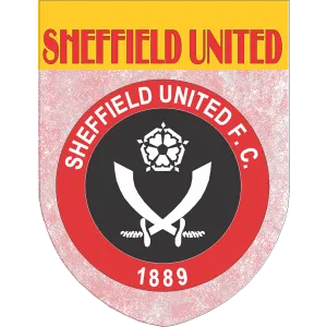 Sheffield United Soccer Team Flag Shield Style