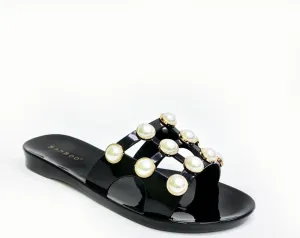 SHELLY PEARL JELLIES - BLACK