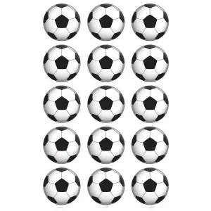 Soccer Ball Edible Cupcake Images