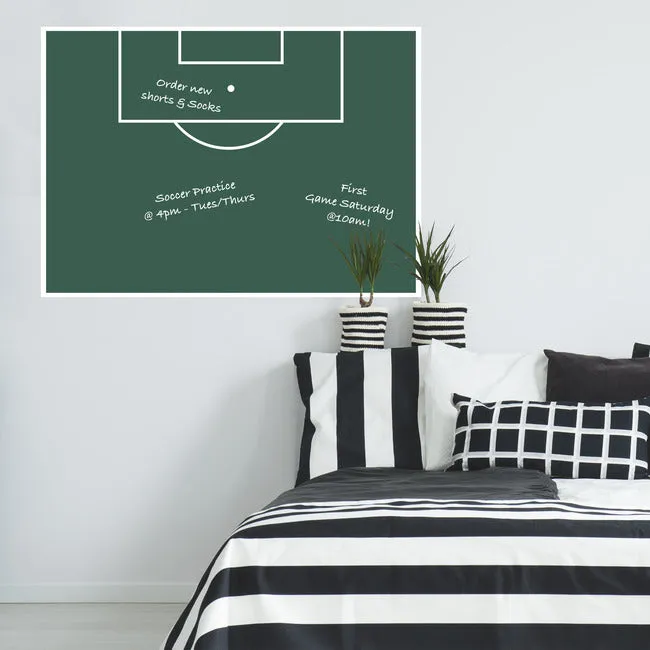 Soccer Field Dry Erase  XL Giant Peel & Stick Wall Decals