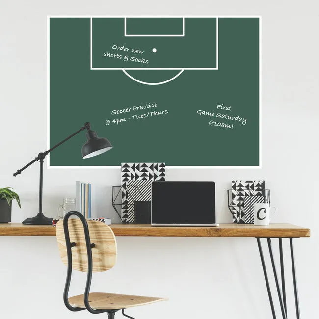 Soccer Field Dry Erase  XL Giant Peel & Stick Wall Decals