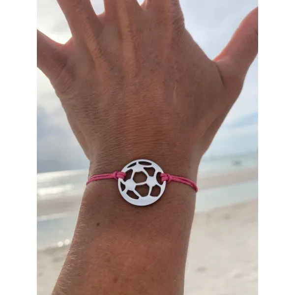 Soccer Rope Bracelet- Pick Color