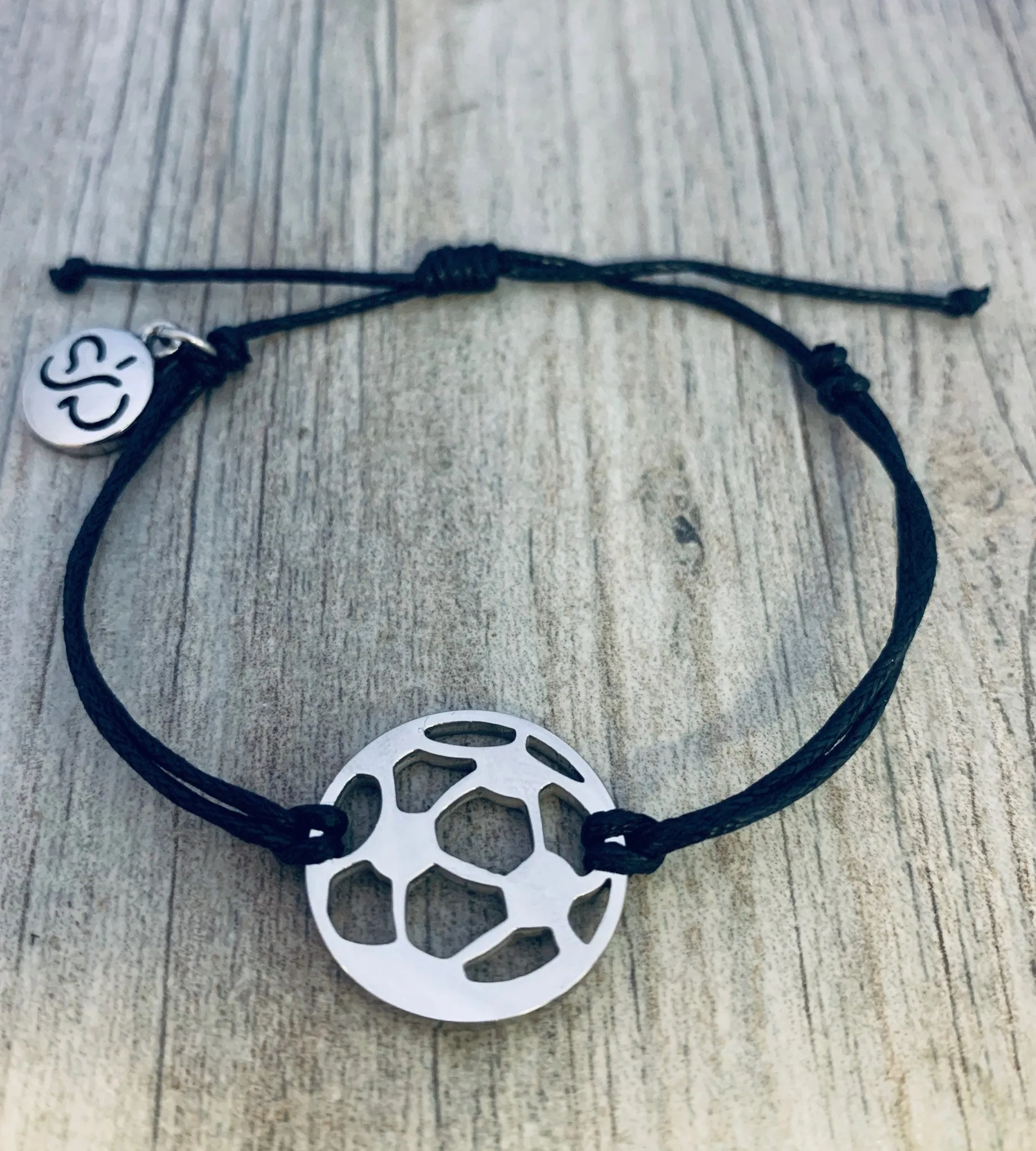 Soccer Rope Bracelet- Pick Color