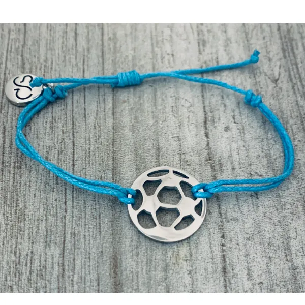 Soccer Rope Bracelet- Pick Color