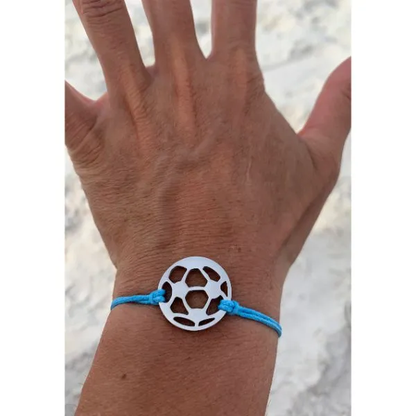 Soccer Rope Bracelet- Pick Color