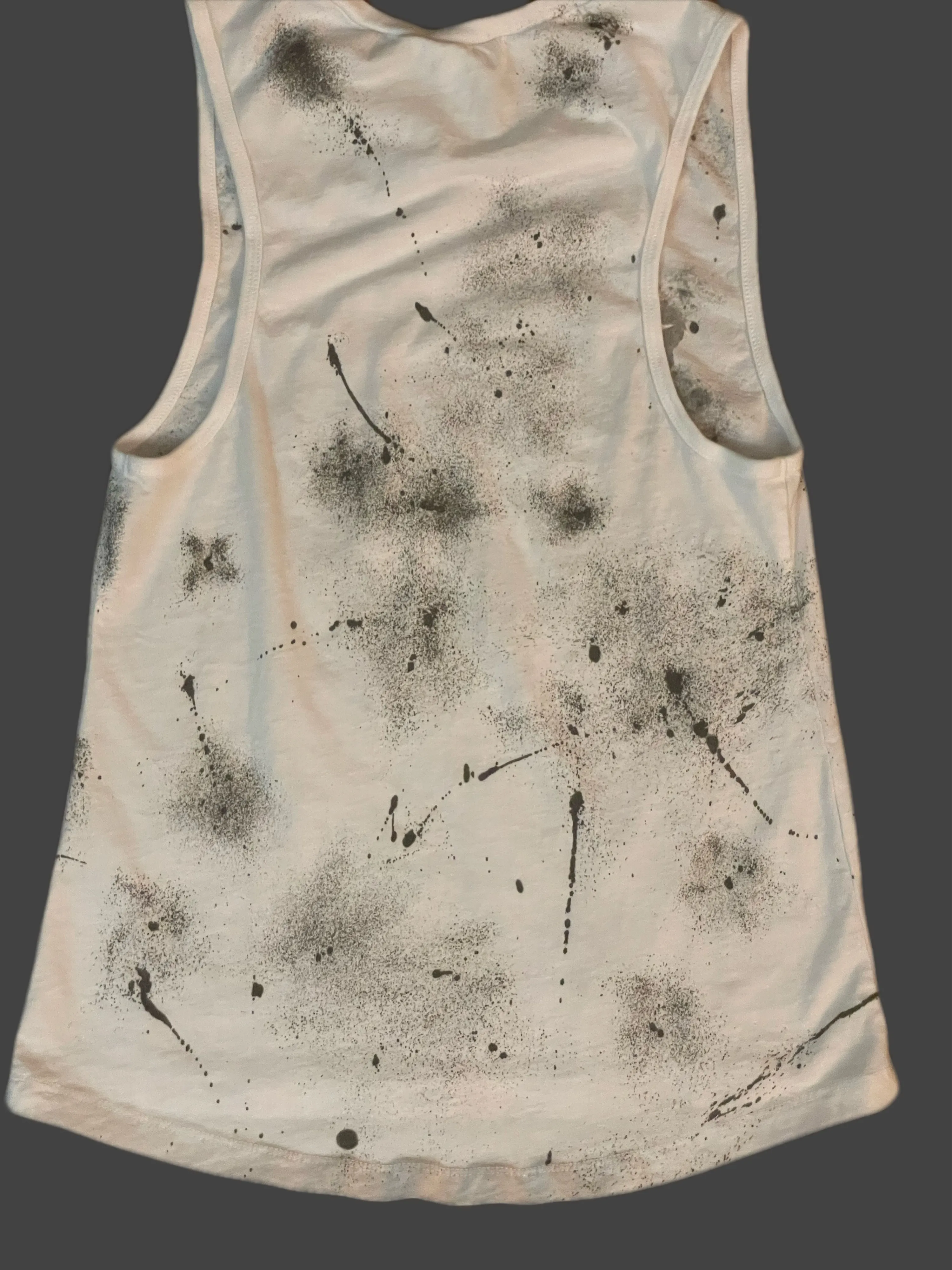 Splatter Paint Bobcat Tank