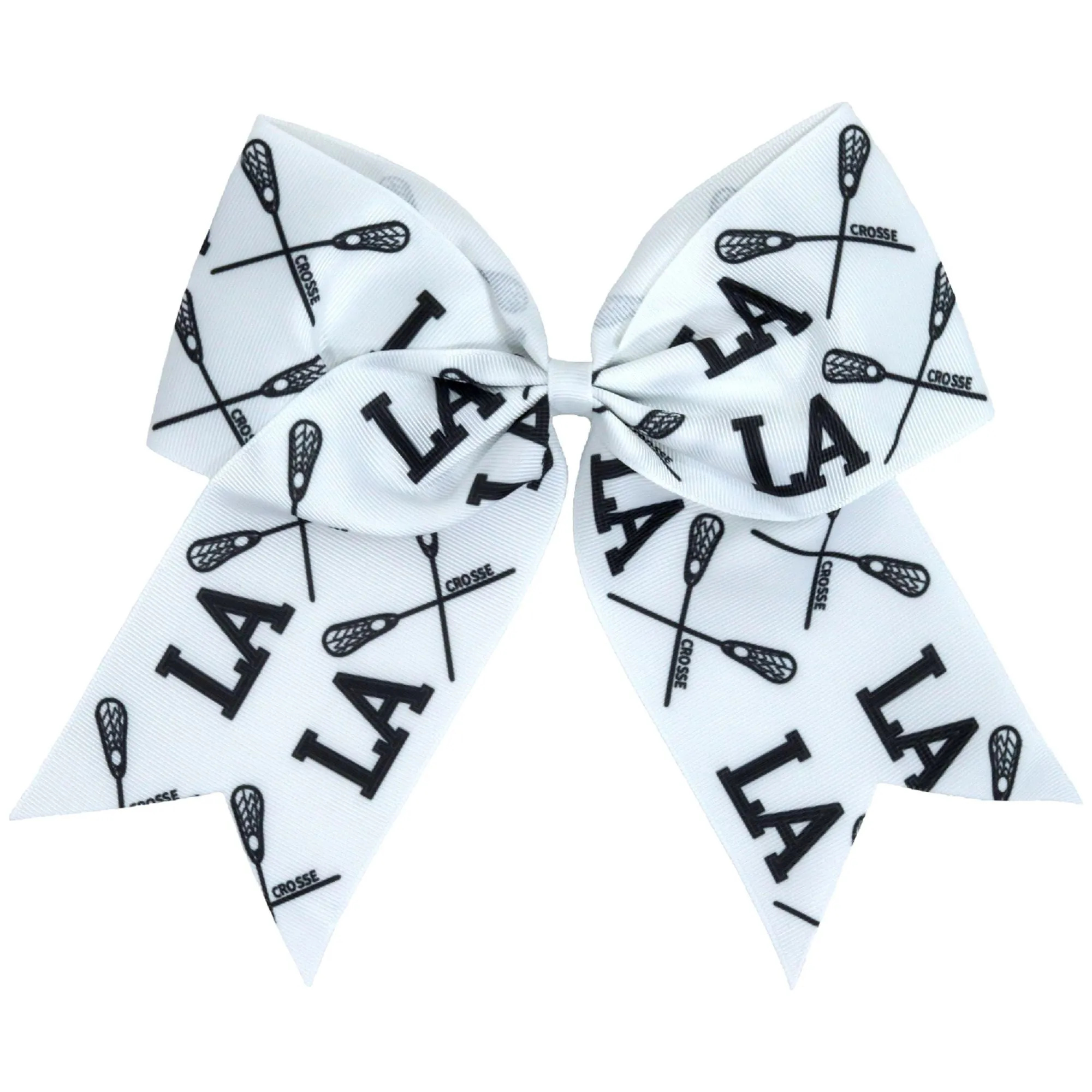 Sports Bows for Girls Large Hair Bows with Ponytail Holder Softball Volleyball Basketball Soccer Ribbon