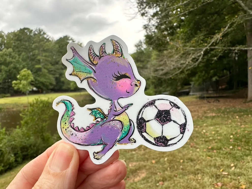 Sticker 14A Dragon Soccer Ball