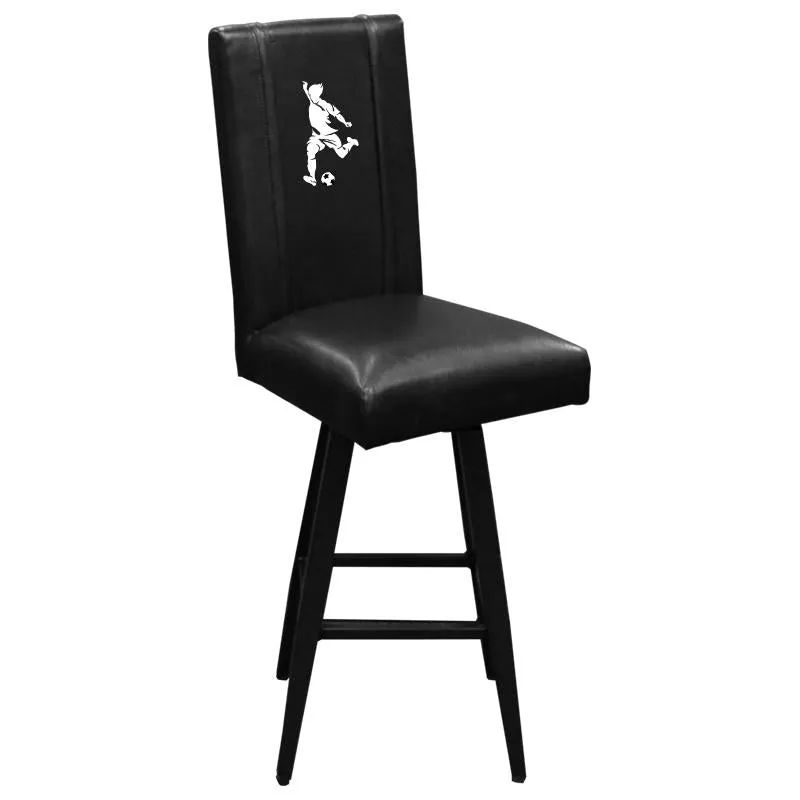 Swivel Bar Stool 2000 with Soccer Logo Panel