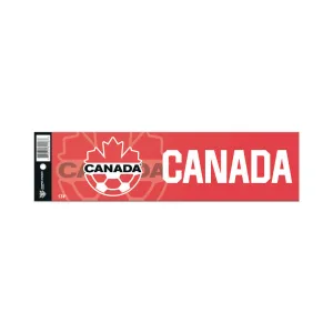 The Sports Vault Canada Soccer Bumper Sticker