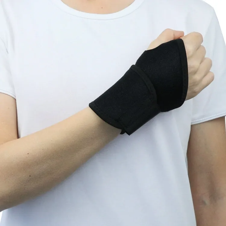 Thumb Wrap Sprain Protection Breathable Compression Bracer Sports Protective Gear, Size:One Size(Black)