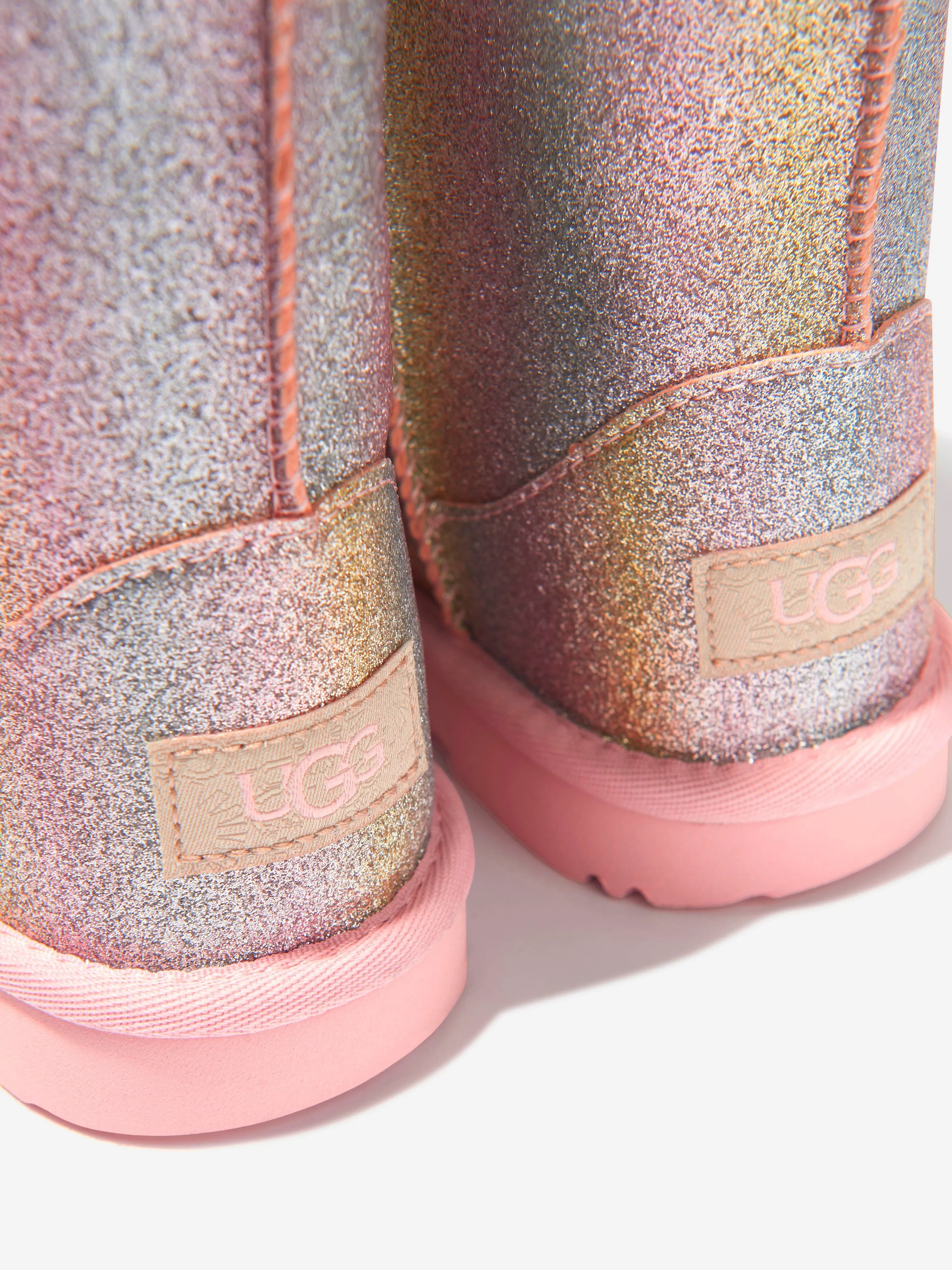 UGG Girls Classic II Glitter Boots