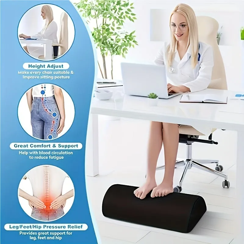 Ultimate Comfort and Support Ergonomic Under Desk Footrest