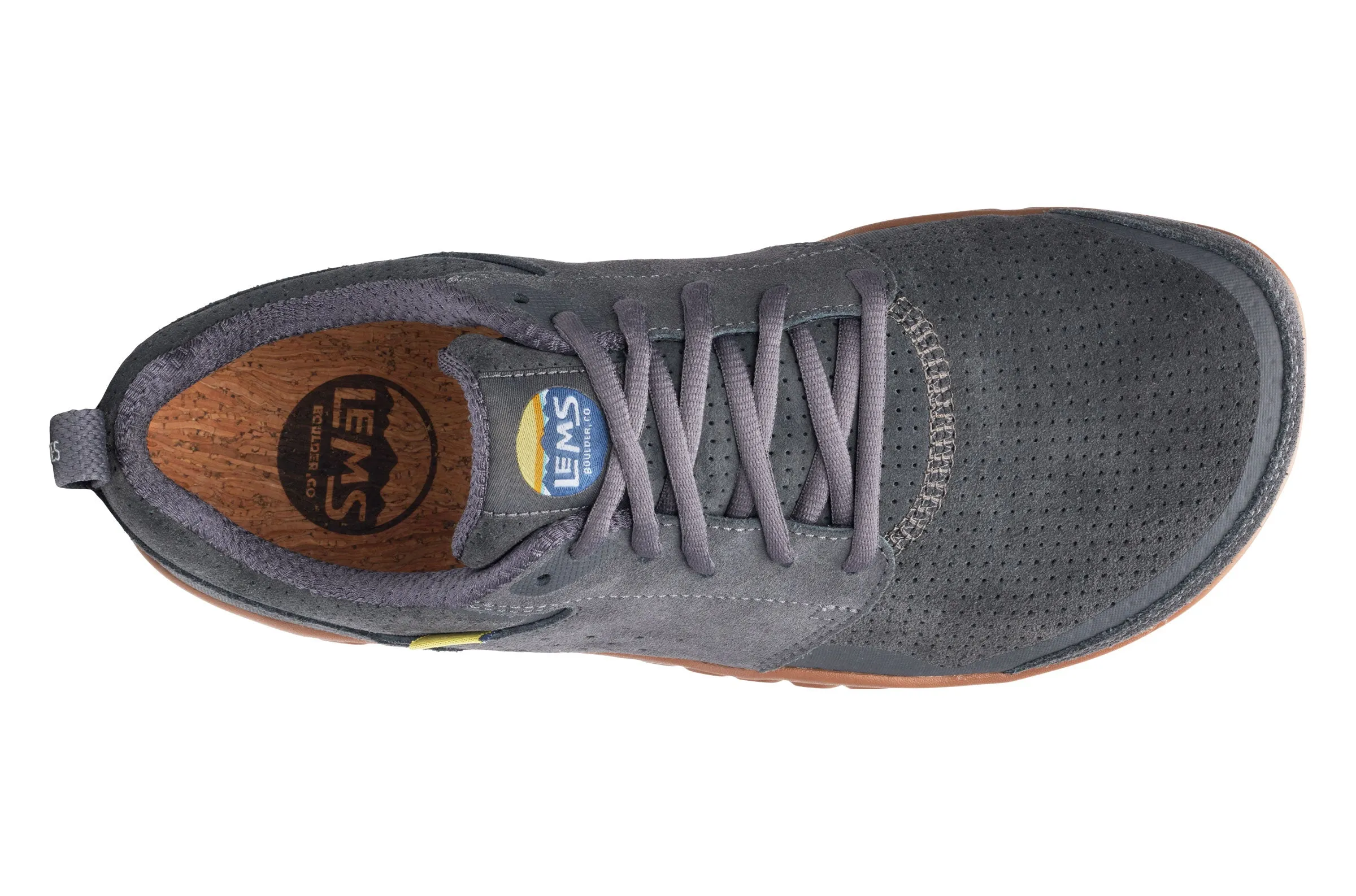 Unisex Lems Primal Zen Suede Color: Graphite