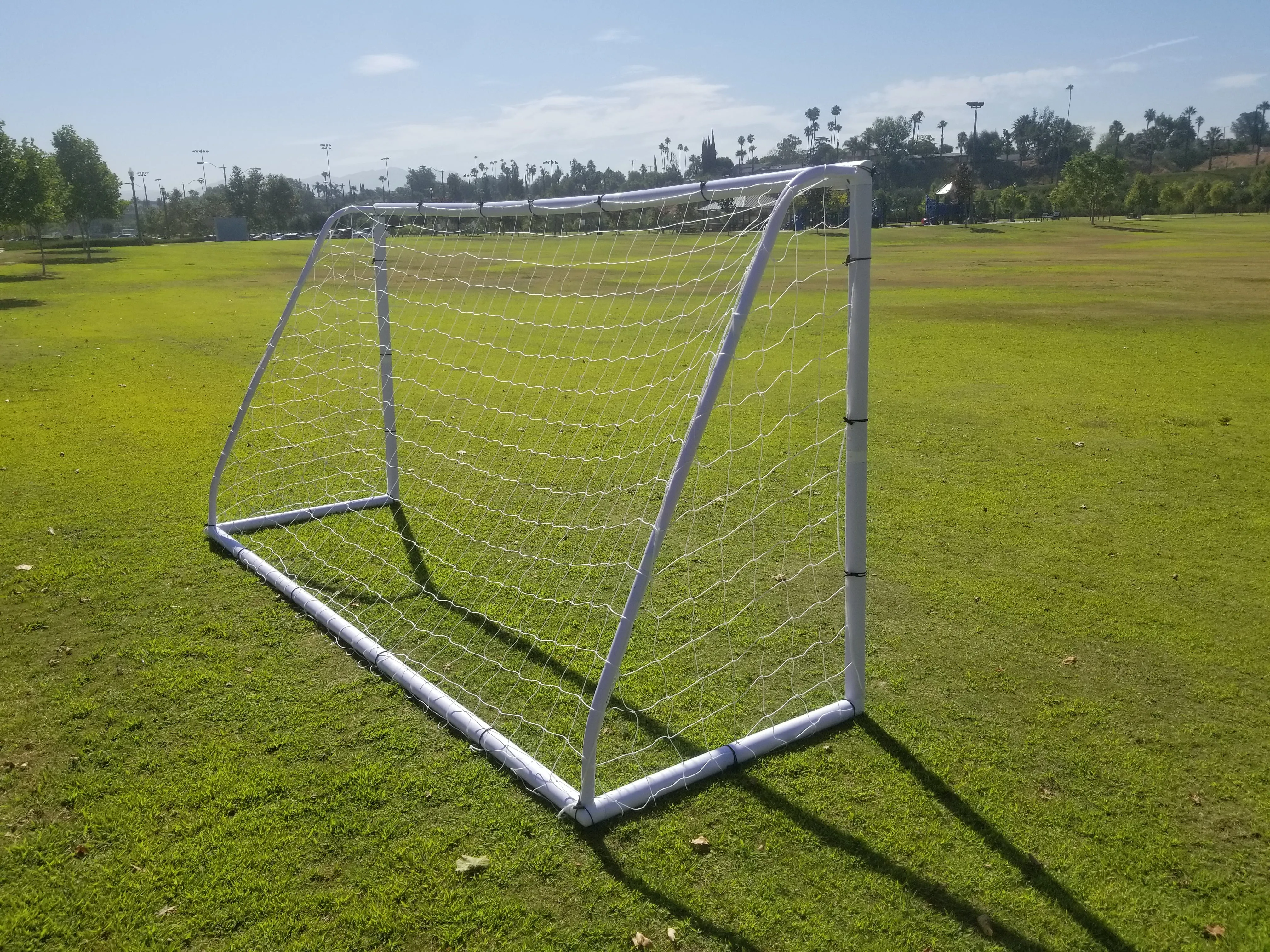 Vallerta® 12 X 6 Ft. PVC Soccer Goal w/Carry Bag & Weatherproof Net