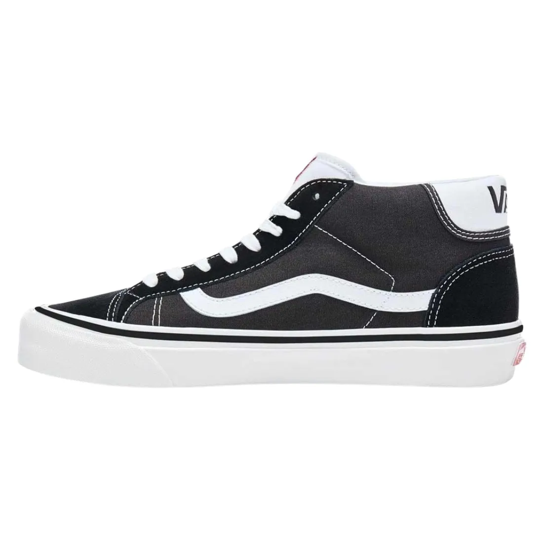 Vans Mid Skool 37 Shoes - Black/True White