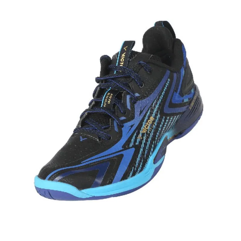 VICTOR A970 NitroLite Badminton Shoes CF-Black/Hawaiian Blue MEN'S