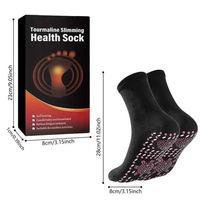 Winter Self-Heating Socks  Unisex Thermal Socks with Tourmaline