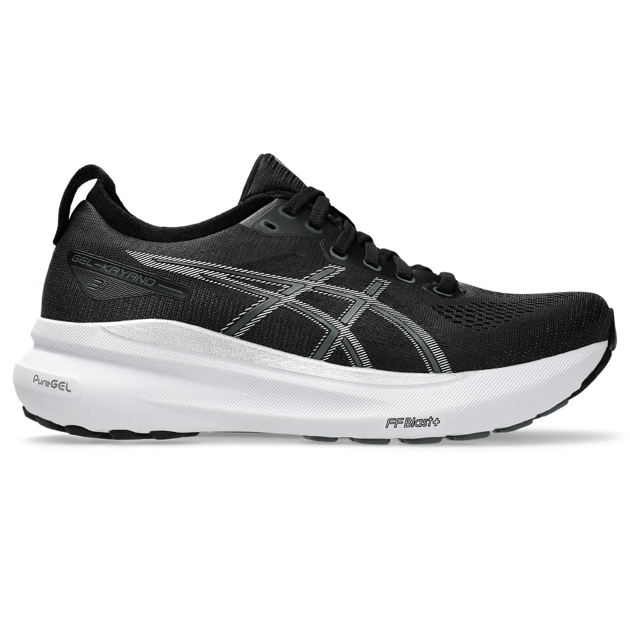 WOMEN'S KAYANO 31 - B - 002 BLACK/PURE SILVER