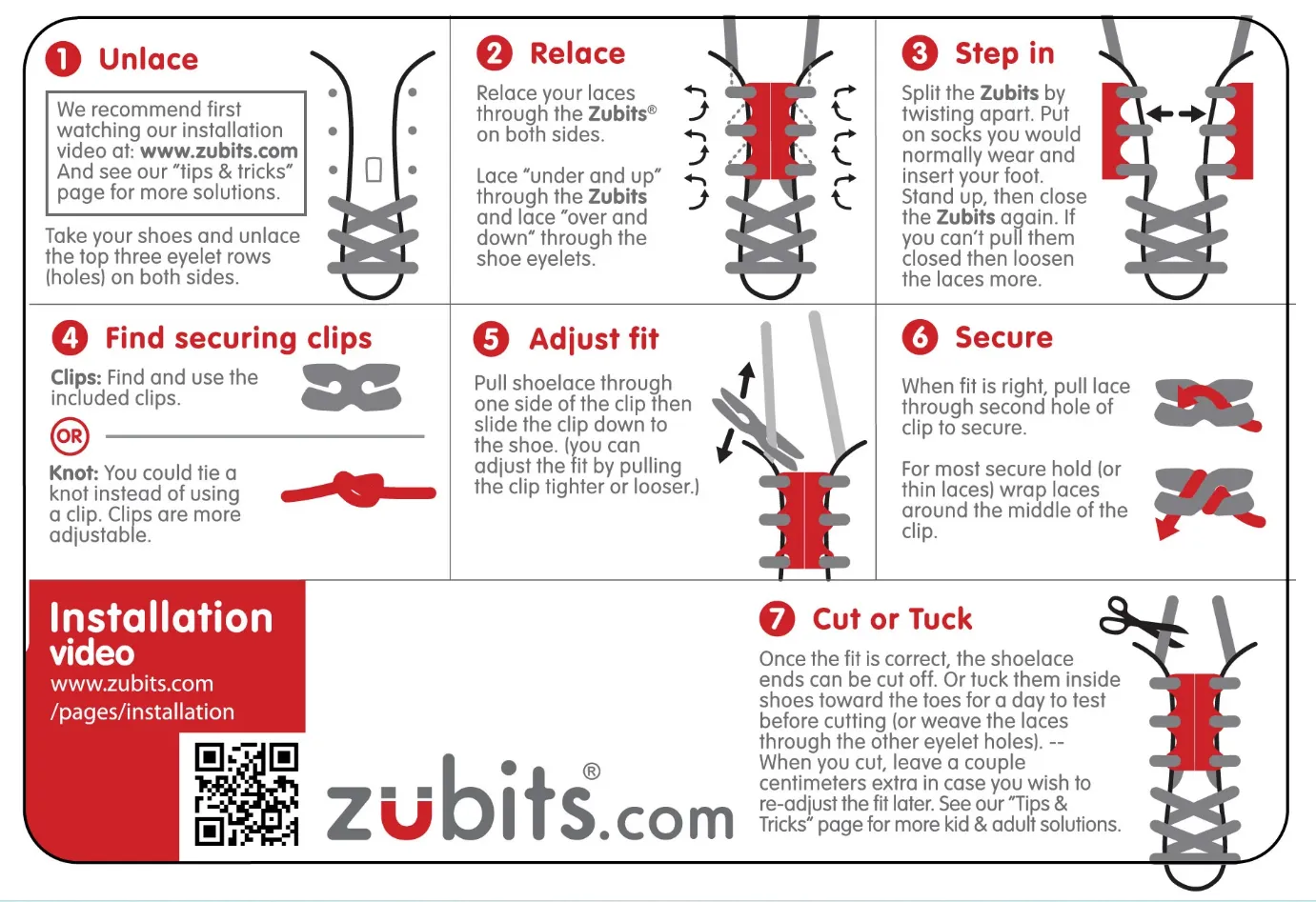 Zubits Laces